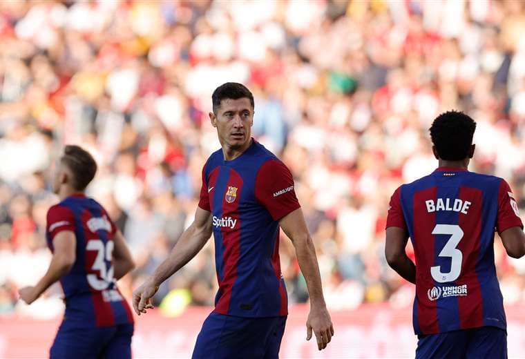 Lewandowski sufre una lesión en el muslo y es duda para el inicio de temporada
