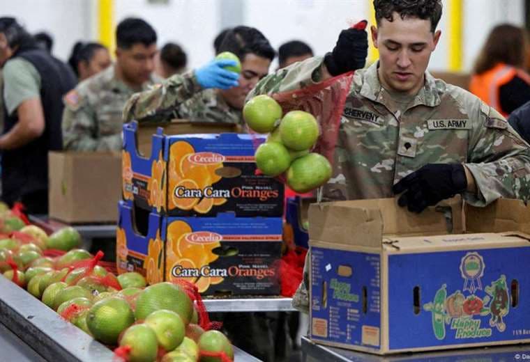 Estados Unidos pagará beneficios reducidos de ayuda alimentaria