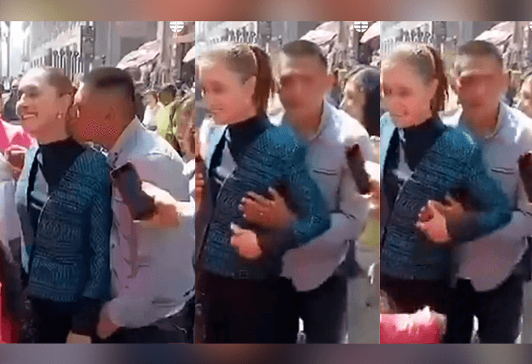 Presidenta de México denuncia al hombre que la acosó sexualmente en la calle