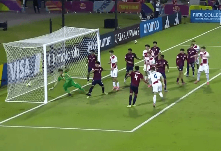 Croacia domina y derrota a La Sele sub17 en la Copa del Mundo