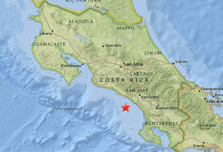 Fuerte sismo sacude el sur del país