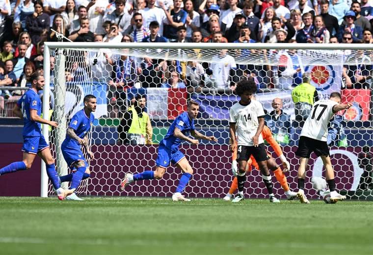 Francia vence a Alemania y queda tercera en la Liga de Naciones