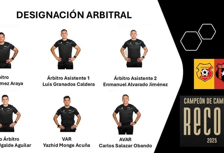 David Gómez será el central de la Recopa entre Alajuelense y Herediano