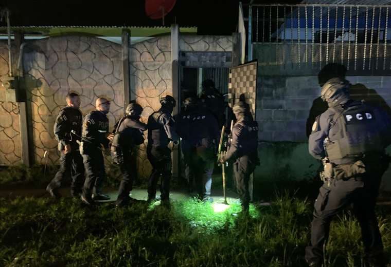 Golpe al narco en Pococí: Capturan a banda vinculada con “Diablo”