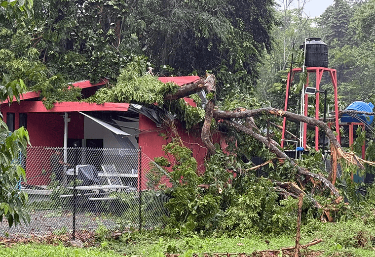 CNE reporta 140 incidentes tras paso de onda tropical #23