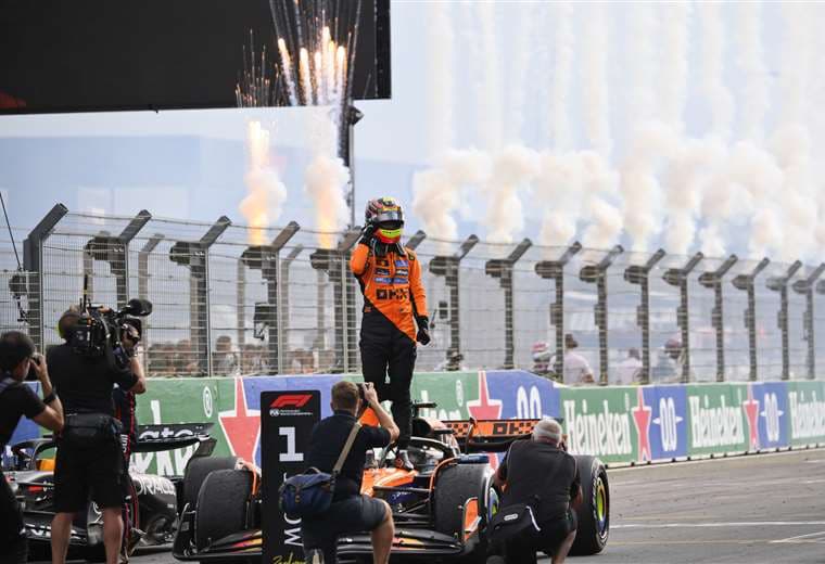 En Austin, el dúo de McLaren aspirante al título de F1 ve a Verstappen en el retrovisor