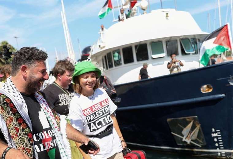 Flotilla humanitaria rumbo a Gaza hace escala en Túnez
