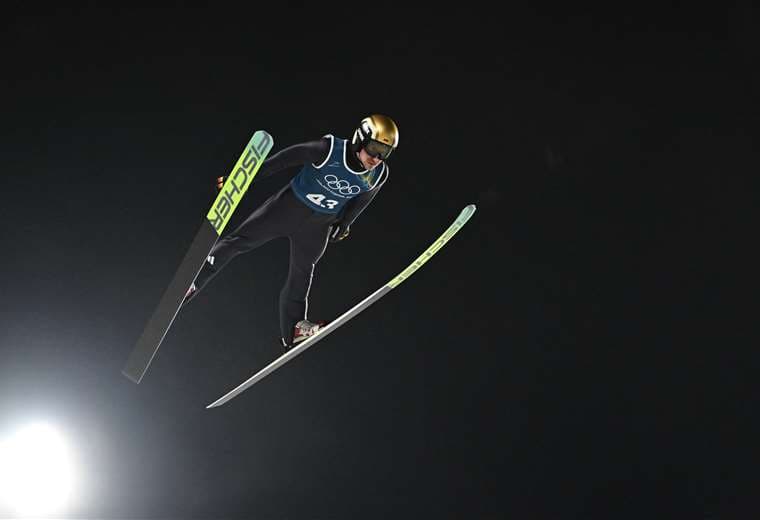 Saltador de Esquí. AFP