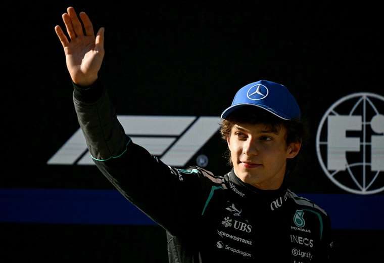 Antonelli logra en el GP de China la pole position más joven en la historia de la Fórmula 1