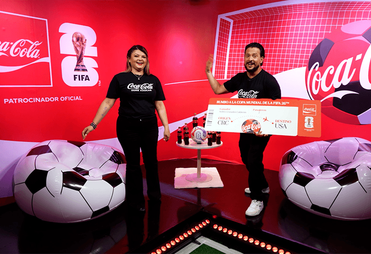 Tapa dorada dio suerte a aficionada tica que ganó viaje al Mundial 2026