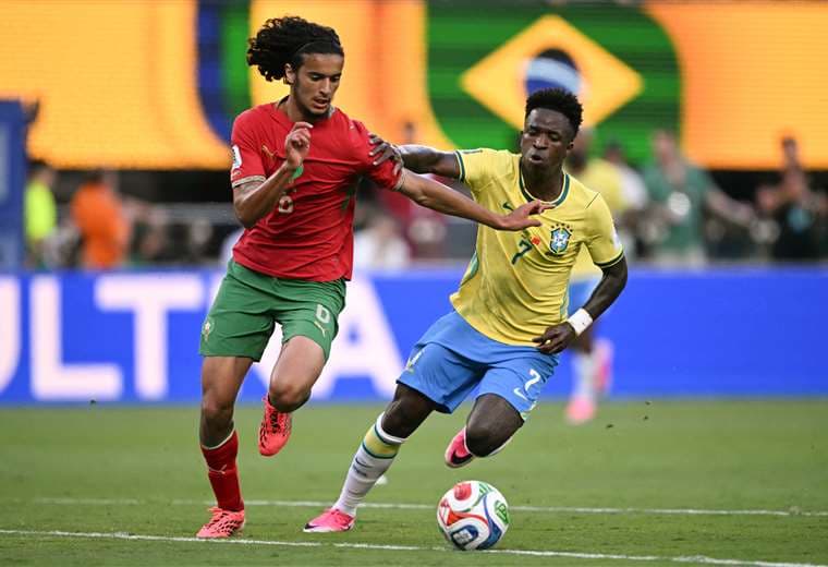 Marruecos plantó cara a Brasil y salió con un valioso empate