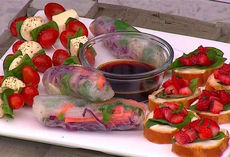 Recetas para bocadillos ricos y saludables