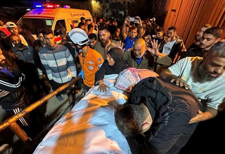 Más de 90 palestinos muertos en bombardeos israelíes en Gaza