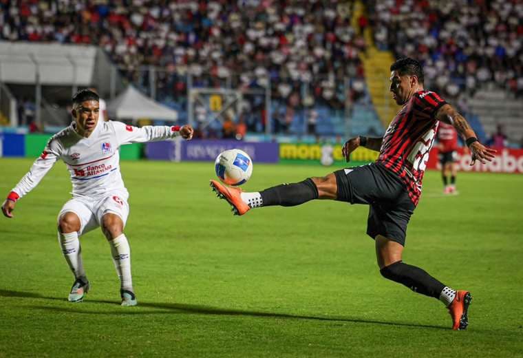Olimpia vs. Alajuelense. Foto: Alajuelense