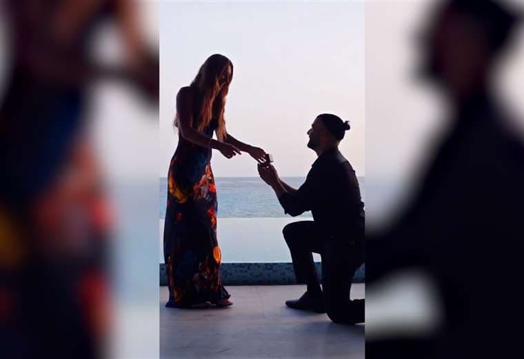 Jeancarlos Canela anuncia su compromiso con la tenista Olivia Elliott