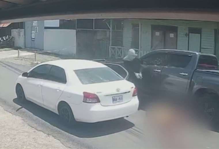 Video: Lo asesinan cuando llevaba a su nieta de 4 años de la mano en Limón