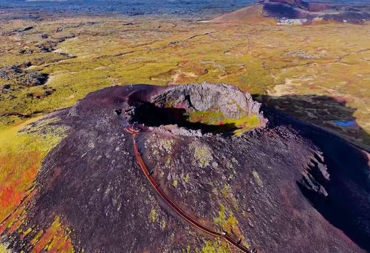 La herida volcánica que el musgo convirtió en uno de los paisajes más bellos de Islandia