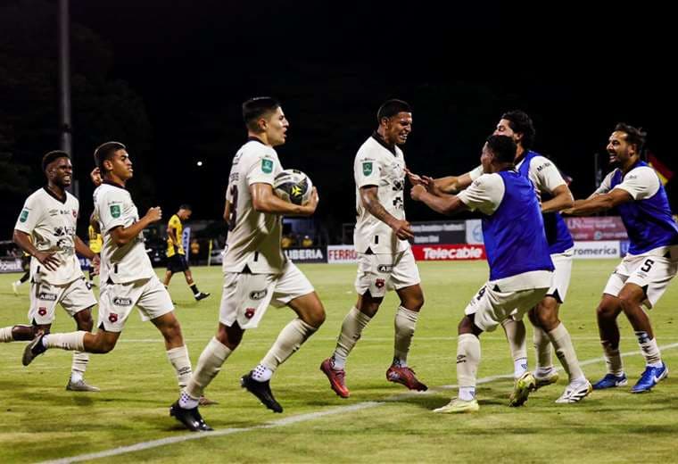 Liberia vs. Alajuelense. Foto: Prensa Alajuelense.