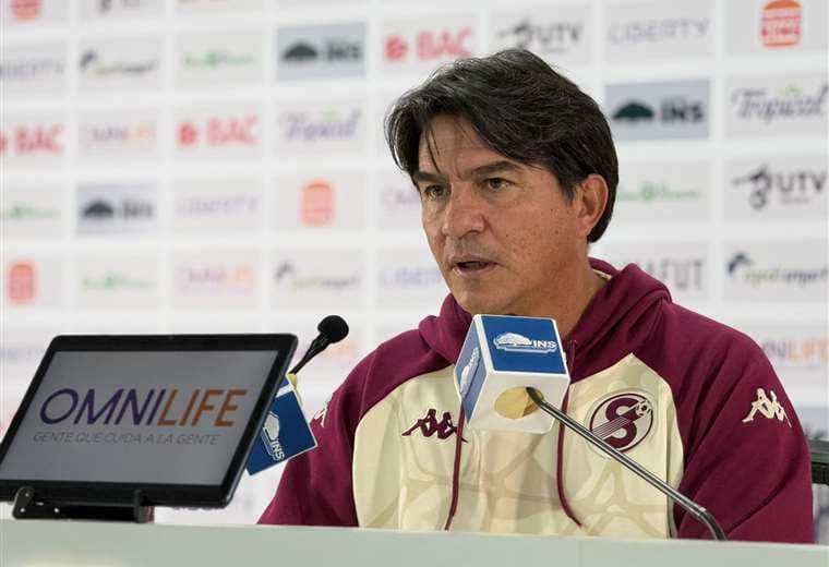 Vladimir Quesada, técnico de Saprissa/Crédito: Adrián García