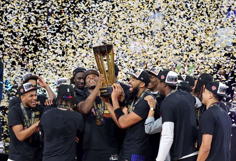 Knicks vencen la Copa NBA/AFP