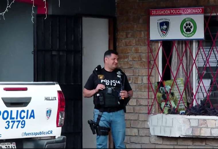 OIJ allana delegación de Fuerza Pública en Coronado