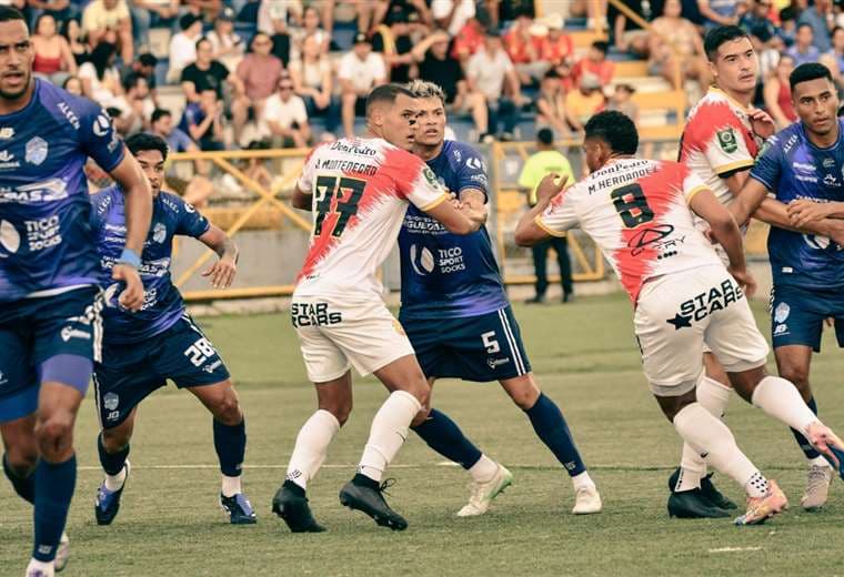 Pérez Zeledón ante Herediano. Crédito: Prensa PZ