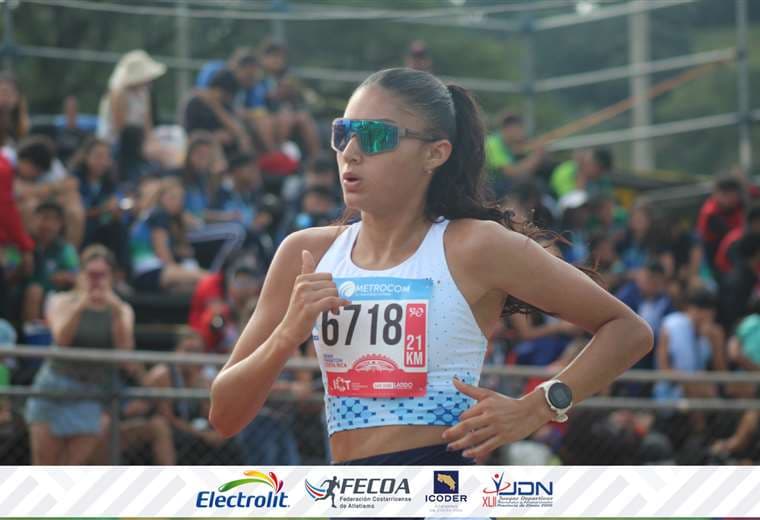 Atletismo en Juegos Deportivos Nacionales. Foto: Federación Costarricense de Atletismo