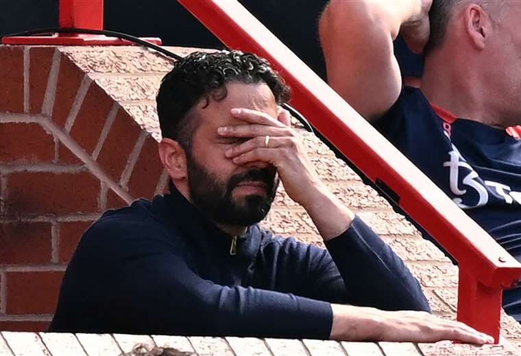 Ruben Amorim, técnico portugués/AFP