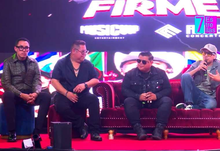 Integrantes de Grupo Firme hablan antes de su concierto ‘sold out’ en Costa Rica