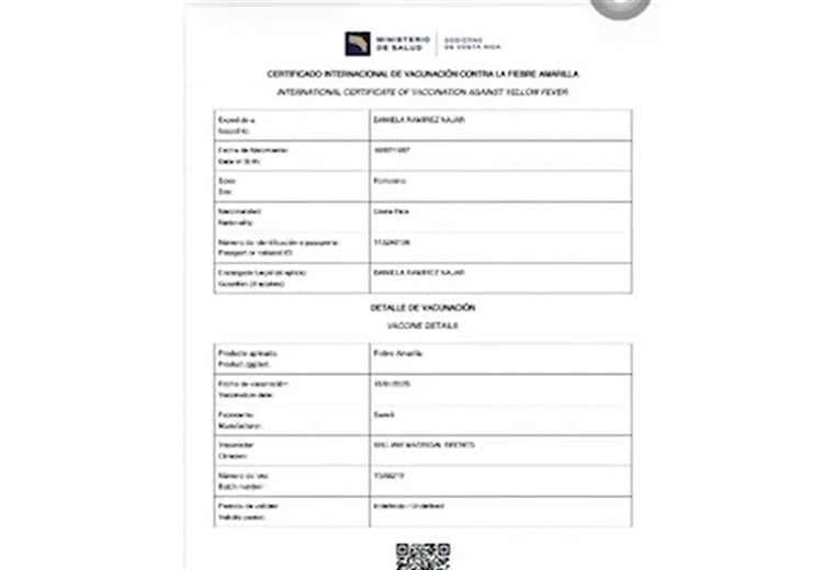 ¿Sabe cómo obtener certificado digital de vacuna contra fiebre amarilla? Le contamos