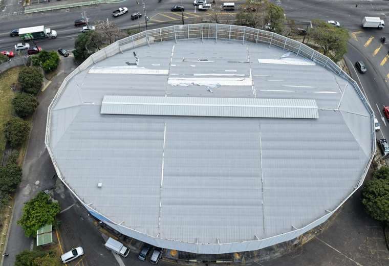 Techo del gimnasio nacional y los gimnasios anexos. Foto: Desarrollos Urbanísticos Almada