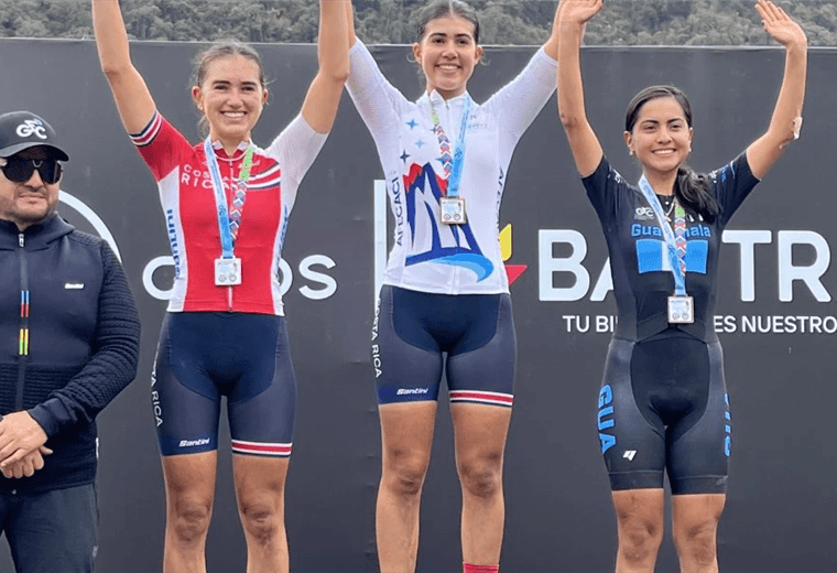 Costa Rica se llenó de medallas en el Short Track del Campeonato Centroamericano de MTB