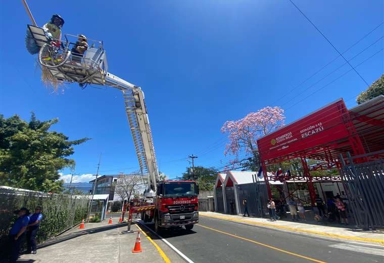 Escazú tiene nueva estación de bomberos