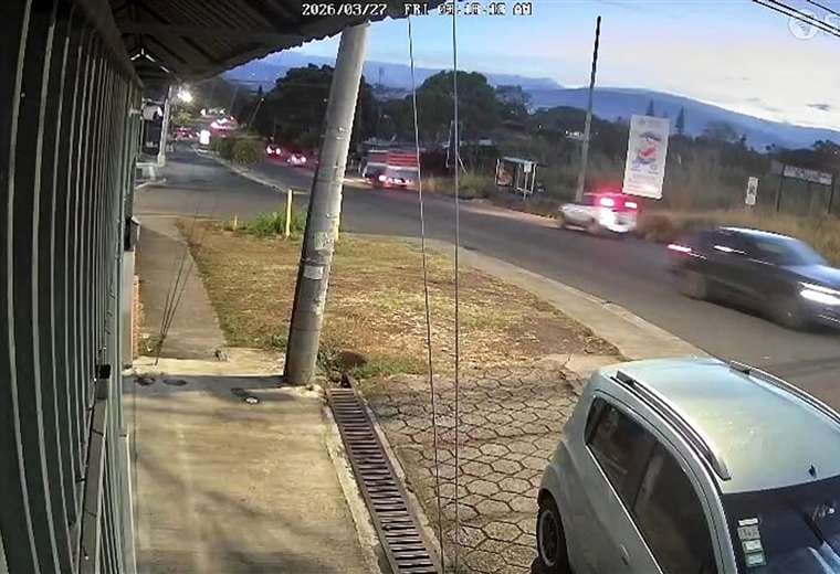 Video capta mortal atropello de mujer cuando intentaba cruzar la calle en Ciudad Colón