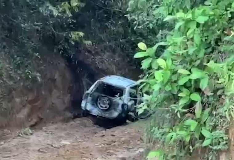 Encuentran persona calcinada dentro de carro en Buenos Aires de Puntarenas