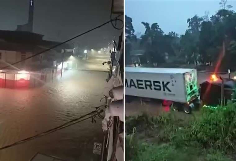 Video: Grandes inundaciones azotan el Caribe del país